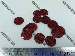 پولک سکه ای اکلیلی قرمز