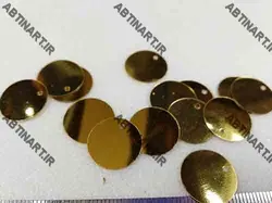 پولک سکه ای طلایی