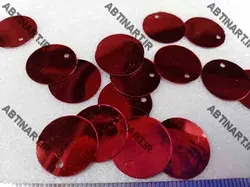 پولک سکه ای قرمز