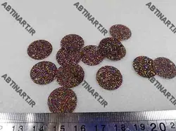 پولک سکه ای اکلیلی هفت رنگ