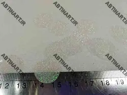 پولک سکه ای اکلیلی سفید