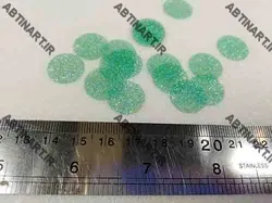 پولک سکه ای اکلیلی فیروزه ای