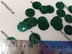 پولک سکه ای اکلیلی سبز تیره