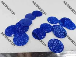 پولک سکه ای اکلیلی آبی