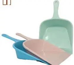 جارو خاك انداز تكي پلاستيكي