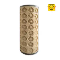 قالب آلمانی زن سرامیکی طرح گل (کارکرده)