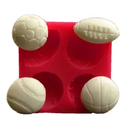 قالب فوندانت سیلیکونی طرح چهار توپ