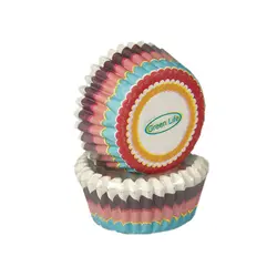 کاغذ کاپ کیک گیاهی 120 عددی Green Life طرح 318