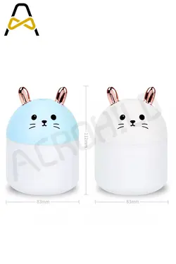 دستگاه بخور و چراغ خواب گربه ای