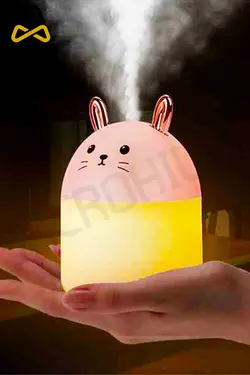 دستگاه بخور و چراغ خواب گربه ای