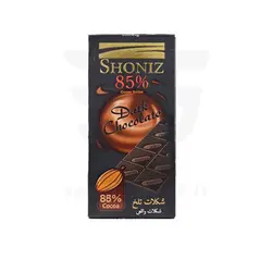 شکلات تلخ تخت 85 درصد شونیز