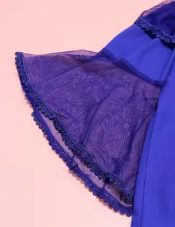 شومیز آستین کلوش گیپور