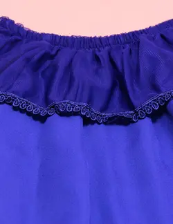 شومیز آستین کلوش گیپور