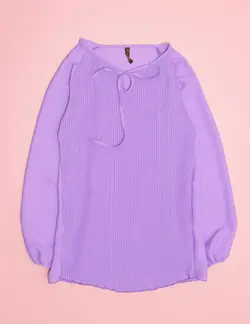 شومیز جلو پلیسه ای