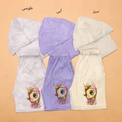 ست کراپ و شلوارک یونیکورن