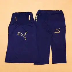 ست تاپ و شلوارک پوما