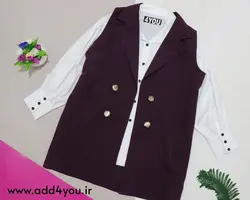 ست شومیز و جلیقه