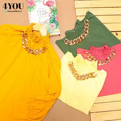 شومیز یقه کارتیر سلطنتی