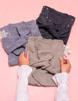 بلوز بافت مرواریدی