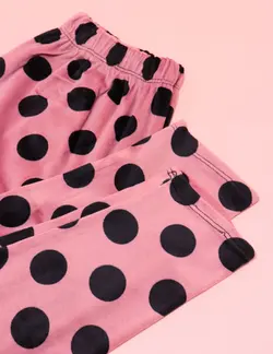 ست بلوز و شلوار مخمل حوله ای عروسکی