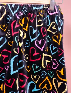 ست تاپ و شلوارک مخمل طرحدار