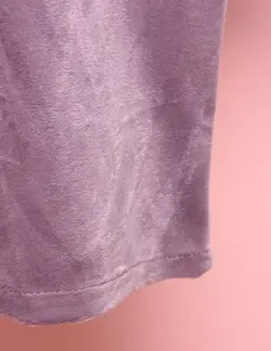 ست تی شرت و شلوار مخمل روباهی