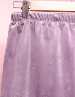 ست تی شرت و شلوار مخمل روباهی