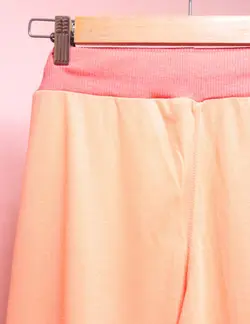 ست تی شرت و شلوارک پلنگ صورتی