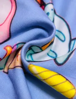 ست تیشرت و شلوارک با طرحهای عروسکی