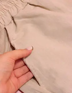 ست مانتو و شلوار لینن راه راه