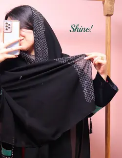 شال مجلسی نگین کوب