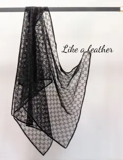 شال توری طرحدار