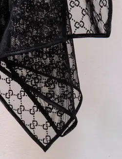 شال توری طرحدار