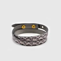 دستبند چرم مونوگرام توسی