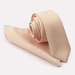 کراوات و پوشت ساده گلبهی
