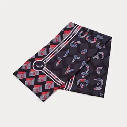 شال نخی نسخ قرمز