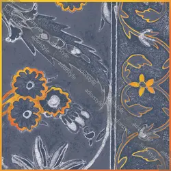 روسری گل هندی