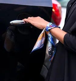 دستمال تزیینی سیمرغ