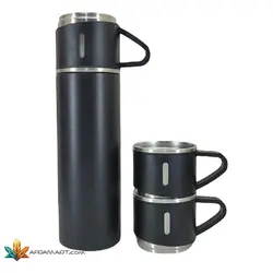 فلاسک لیوان دار به همراه جعبه کادویی گنجایش 500 میلی لیتر