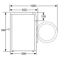 خرید لباسشویی بوش مدل WAV28MX0ME - لباسشویی بوش 28MX0ME - افرا تی وی