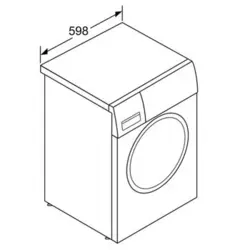 خرید لباسشویی بوش مدل WAT24461IR - لباسشویی 24461 بوش - افرا تی وی