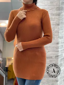 تونیک بافت یقه دلبر وارداتی کد 496