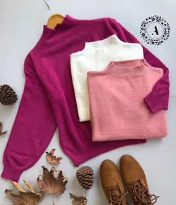 بافت موهر آستین فانوسی وارداتی کد 565