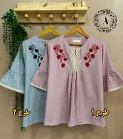شومیز گلدوزی مانا کد 731