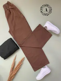 شلوار بگ کتان پاییزه کد 843