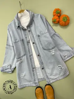 مانتو جین زاپدار کد 856