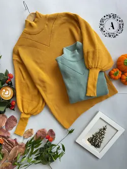 بافت آستین فانوسی کد 149