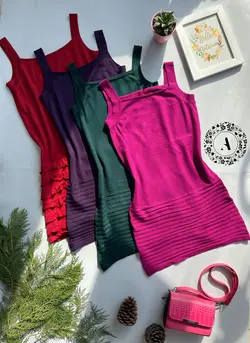پیراهن بافت حلقه ای کد 86