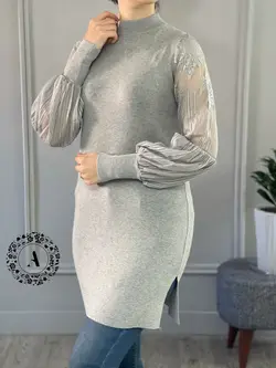 تونیک بافت آستین گیپور کد 145