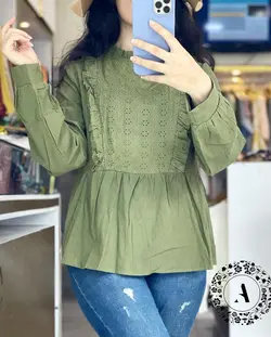 شومیز خامه دوزی کد 43